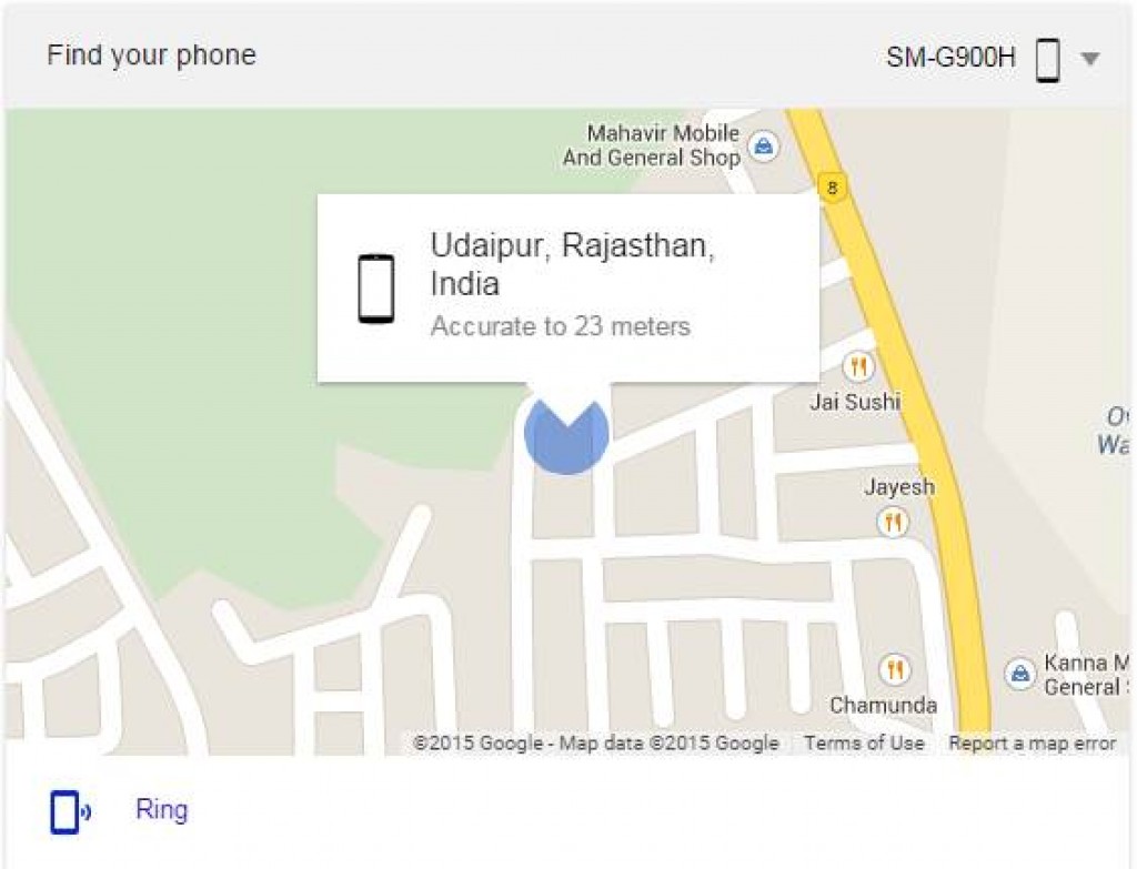 Google Find My Phone