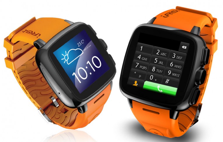 intex irist pro black smartwatch