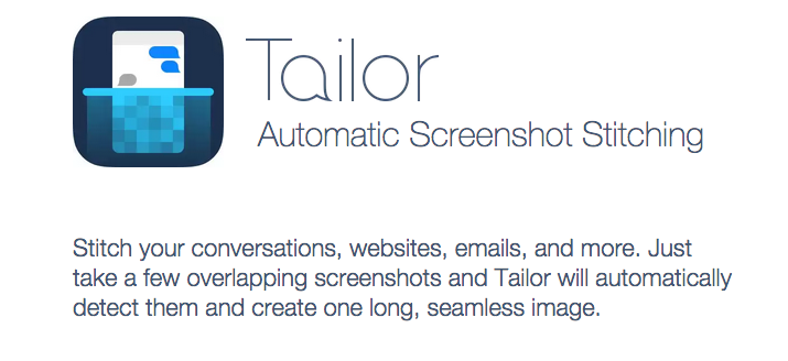 Meet Tailor : Panoramic Screenshot Maker that we need on Android