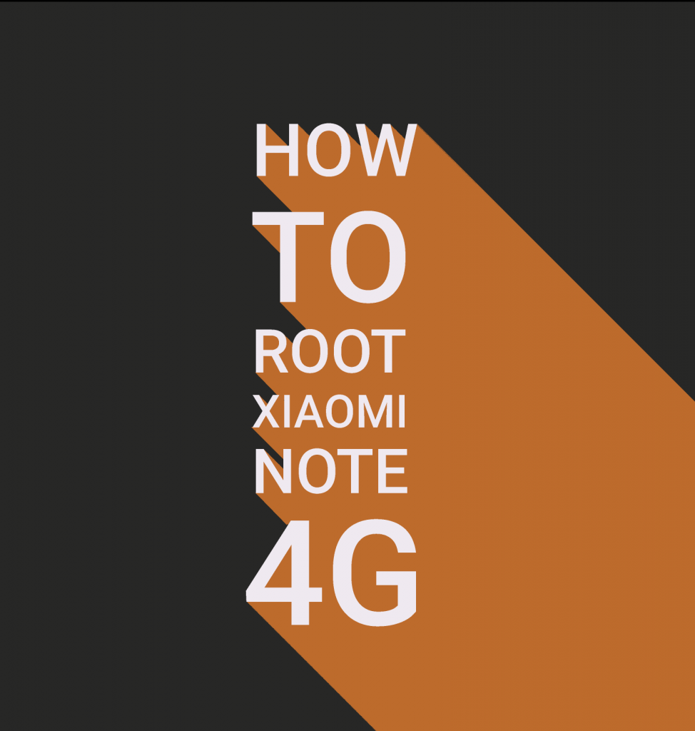 How to root xiaomi redmi Note 4G androtrends